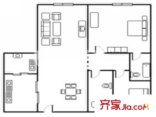 上海 嘉丽苑 户型图