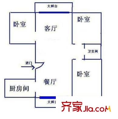 上海 浦江東旭公寓 戶型圖