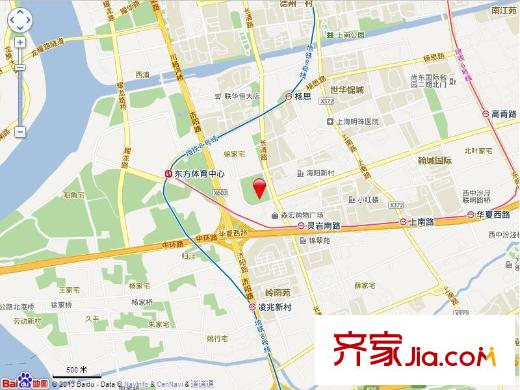 合生前灘一號交通圖區(qū)位
