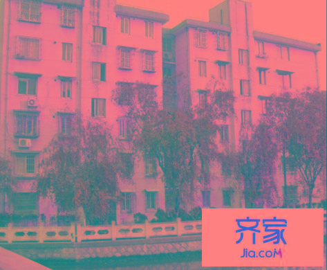 羅山四村外景圖 