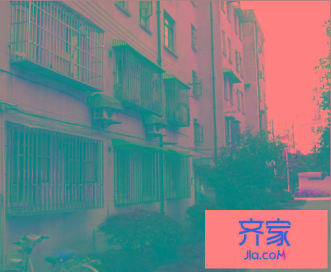 羅山四村外景圖 