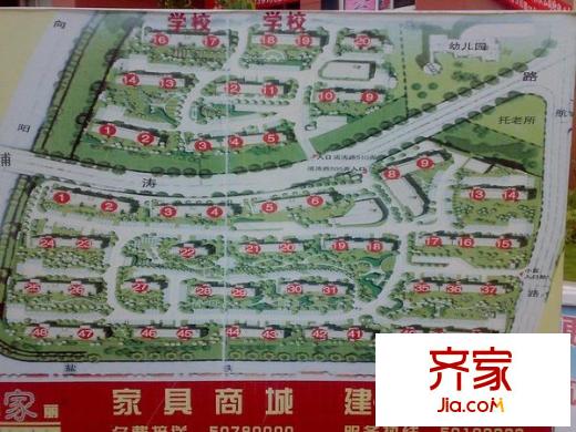 虹浦新城外景图