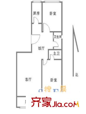 上海 虹浦新城 户型图
