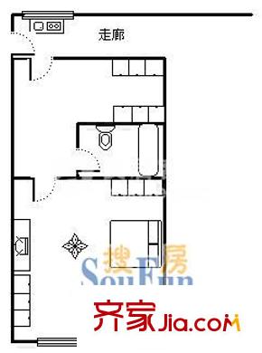 上海 日晖二村 户型图