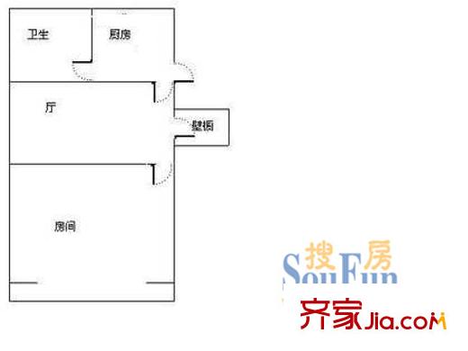 上海 日晖二村 户型图