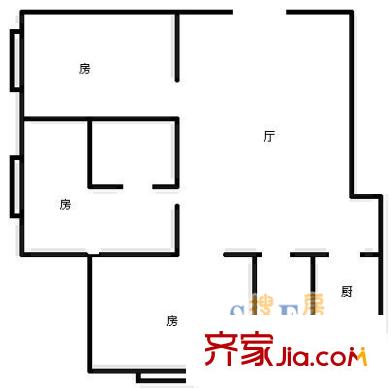 上海 仁恒廣場 戶型圖