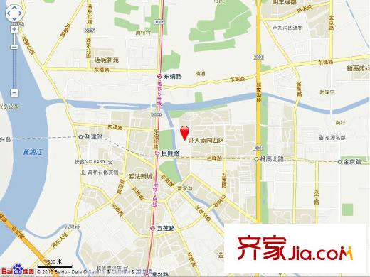 證大家園五期交通圖