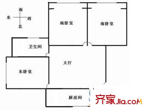 海申花园户型图