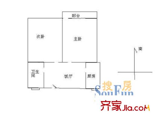 上海 凌云新村 户型图