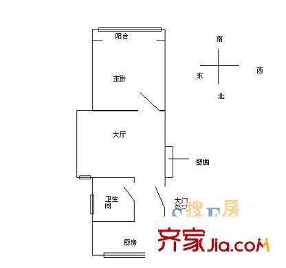 上海 凌云新村 户型图