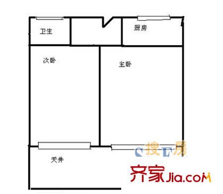 上海 漕溪大楼 户型图