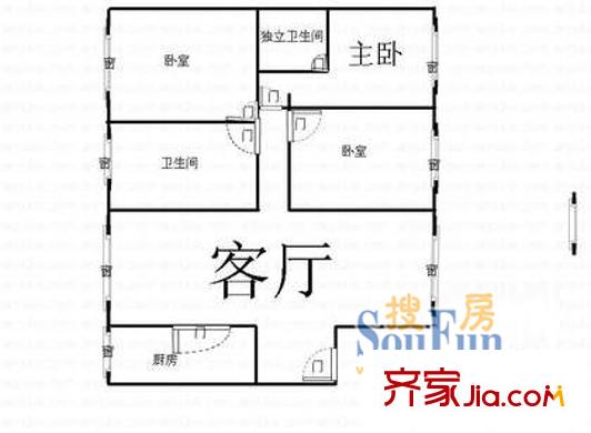 上海 立誠(chéng)苑 戶型圖