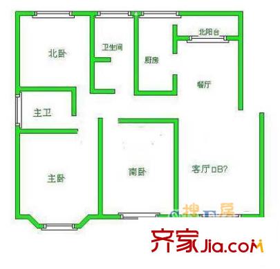 上海 立誠(chéng)苑 戶型圖