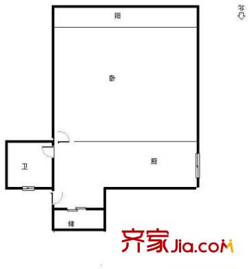 光启公寓户型图_1