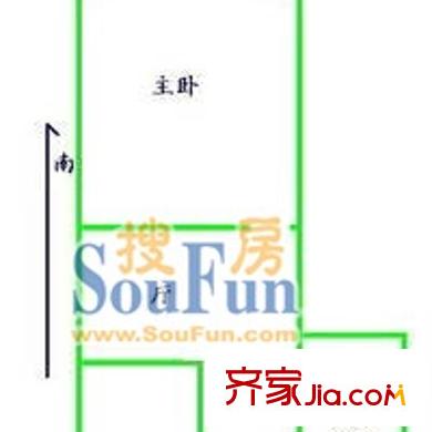 羅山二村 戶型圖