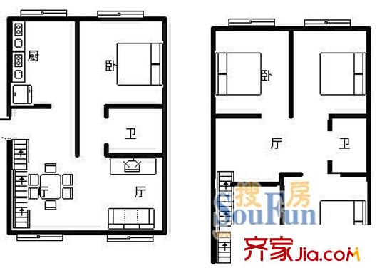 上海 春申城四季苑 户型图