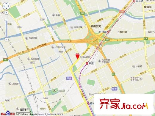 仁恒公寓交通圖
