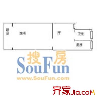 羅山二村 戶型圖