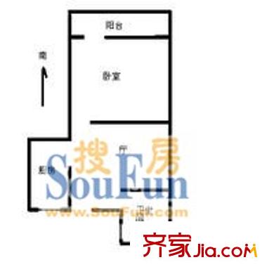 羅山二村 戶型圖