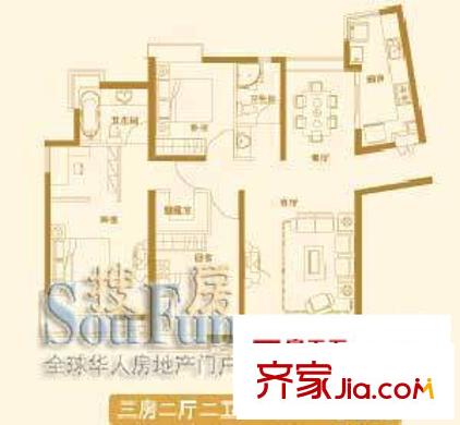 上海 舒诗康庭 户型图