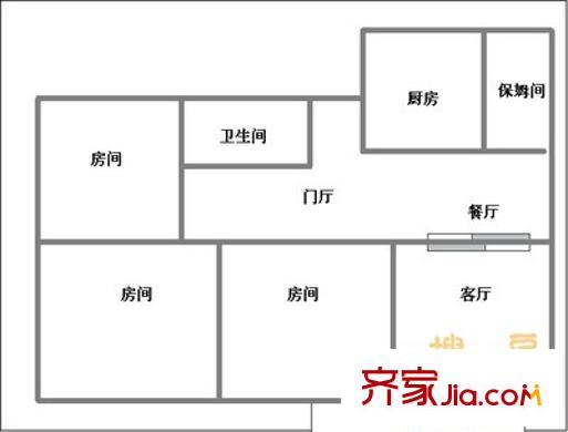 上海 总统公寓 户型图