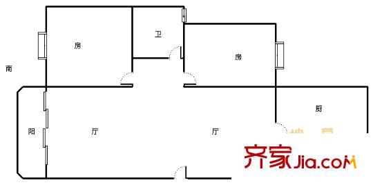 魅力之城 户型图