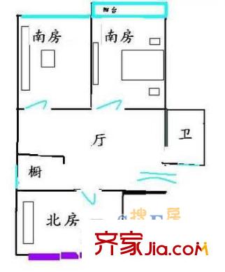 上海 羽北小區(qū) 戶型圖