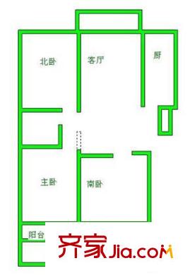 上海 龍昌苑 戶型圖
