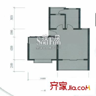 上海 絕對城市（美地芳鄰苑） 戶型圖