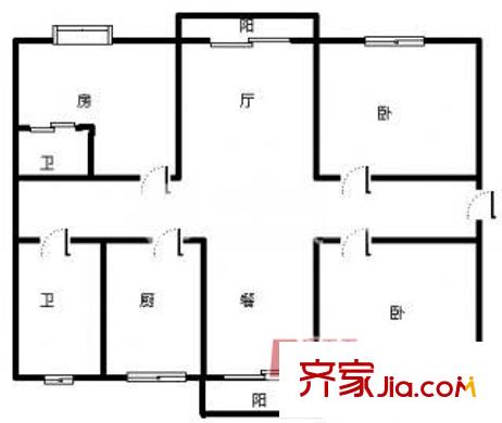 上海 龍昌苑 戶型圖