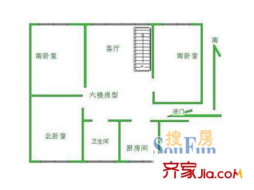 通宇加東花園戶型圖加東花園3室1廳1衛(wèi)1廚 3室1廳1衛(wèi)1廚