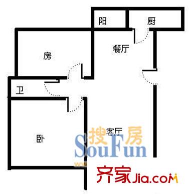 上海 莘闵花园 户型图