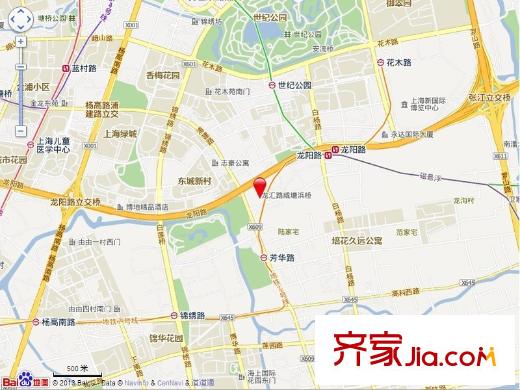 古北御庭交通圖