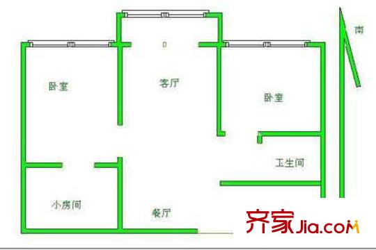 上海 龍昌苑 戶型圖