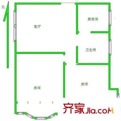上海 龍昌苑 戶型圖