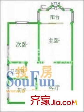 上海 新丰小区 户型图