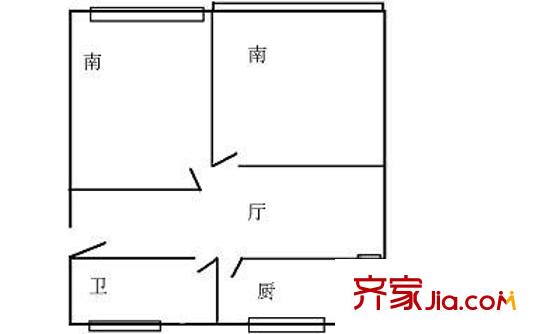 上海 東方吉苑 戶型圖