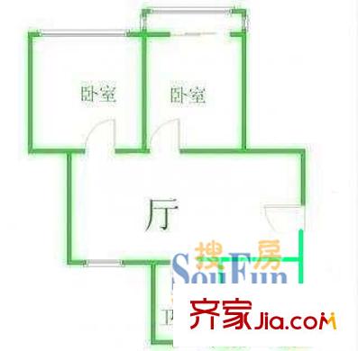 上海 金廈苑 戶型圖