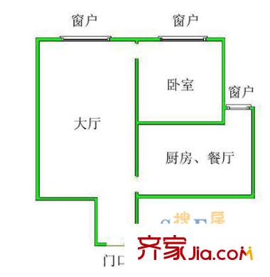 上海 古桐公寓 戶型圖