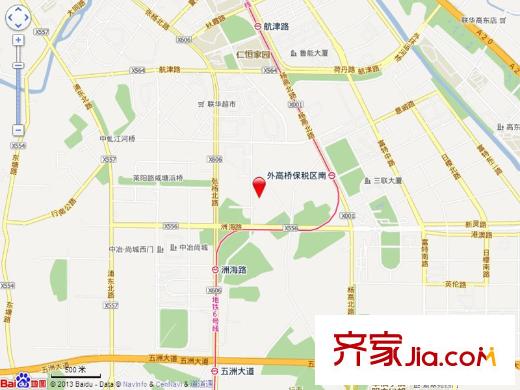 森蘭名佳交通圖