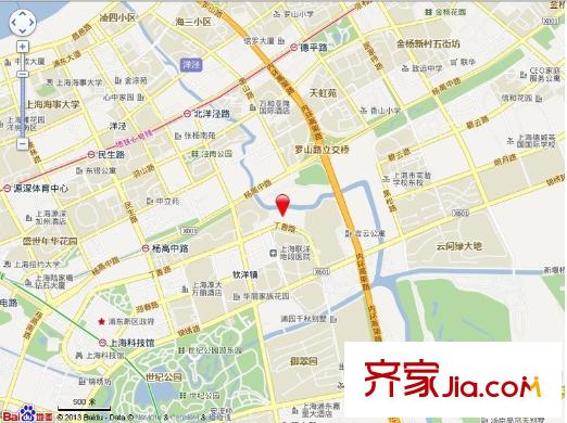 仁恒河濱城三期交通圖