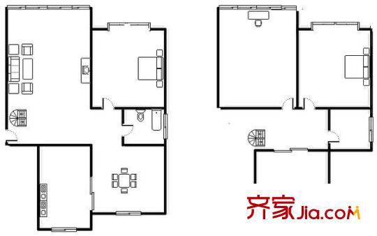 金東名苑戶型圖 戶型圖 1室1廳1衛(wèi)1廚