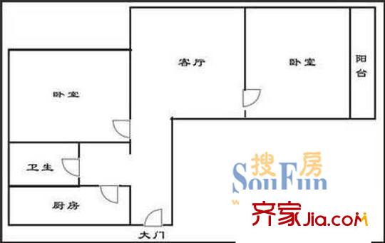 上海 知雅园 户型图