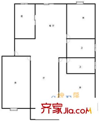 上海 裕盛豪园 户型图