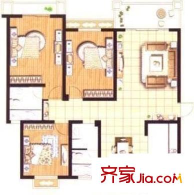 春申城华丽家园 0室 户型图