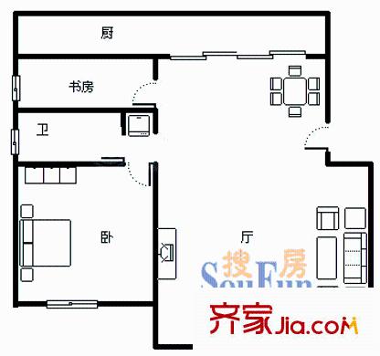 上海 金橋一景一期 戶型圖