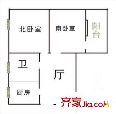 上海 龔華新村 戶型圖