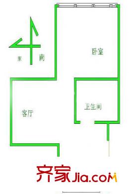 芳華路268弄小區(qū)戶型圖芳華路268弄 1室1廳1衛(wèi)1廚