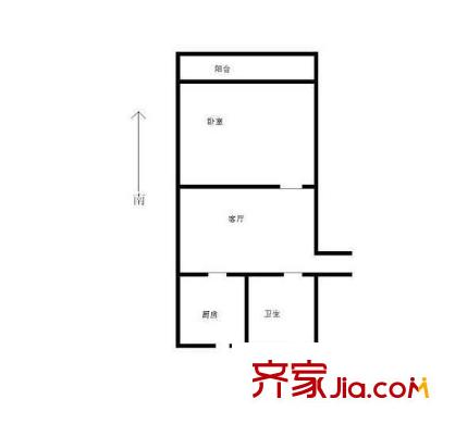 蓮溪六村 0室 戶型圖