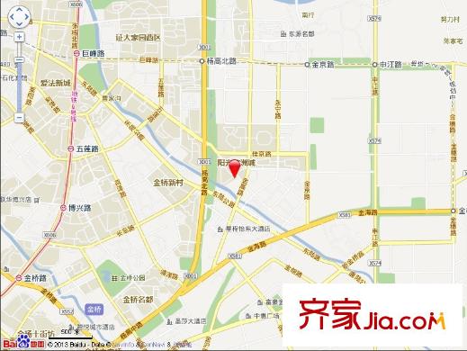 陽光歐洲城交通圖